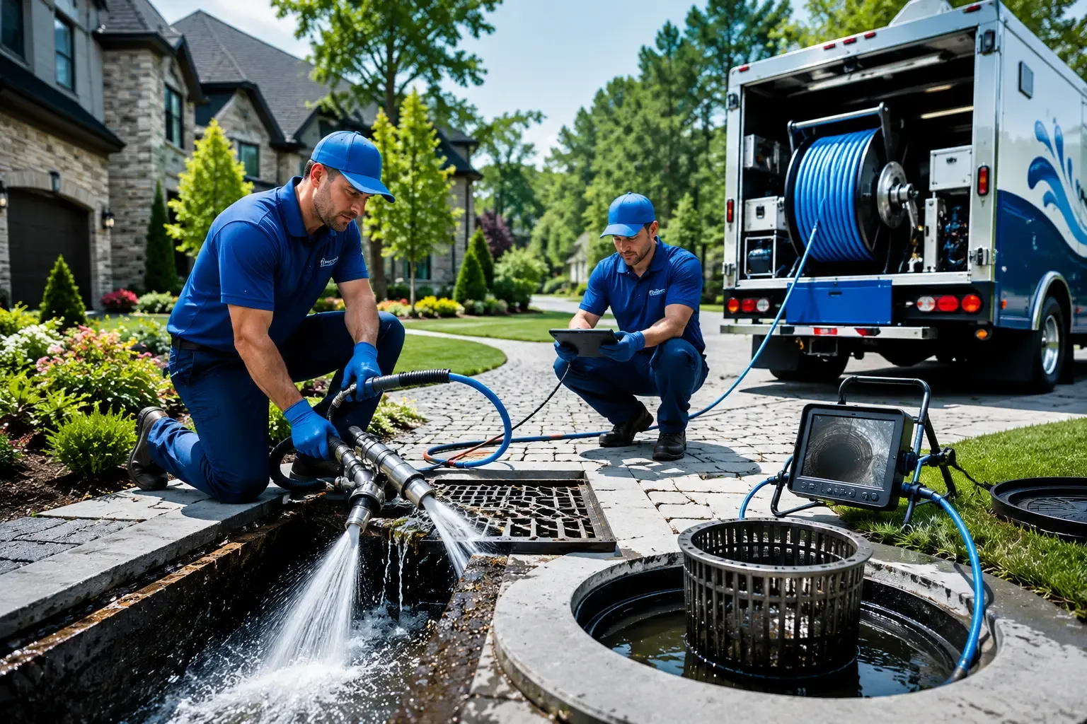 Local outdoor drain cleaning professionals in Robert, LA